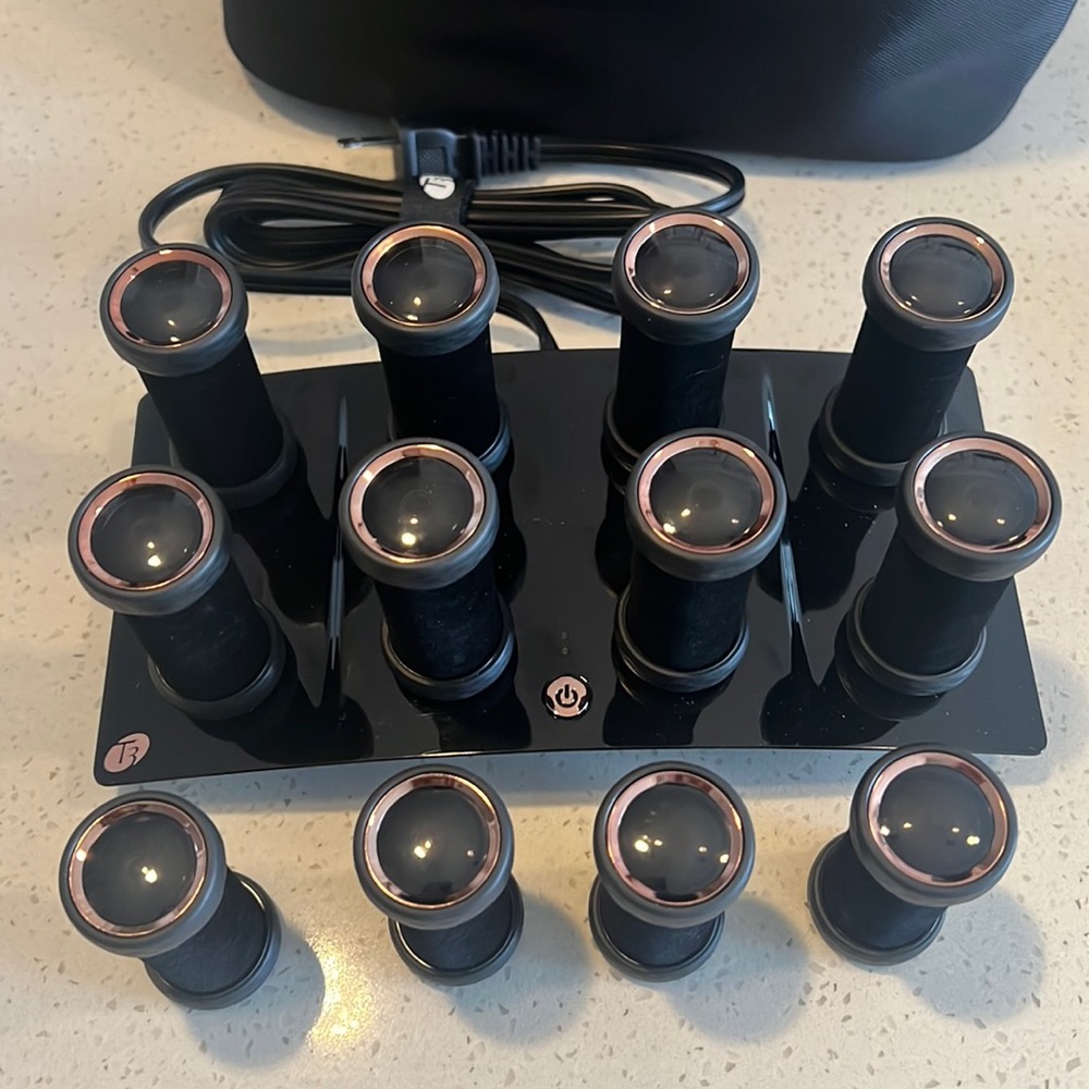 T3 VOLUMIZING HOT ROLLERS LUXE 1" SUPER SET